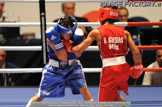 2009-09-12 AIBA World Boxing Championship 0562 - 64kg - Roniel Iglesias Sotolongo CUB - Frankie Gomez USA